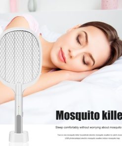 2-in-1 Electric Swatter & Night Mosquito Killing Lamp