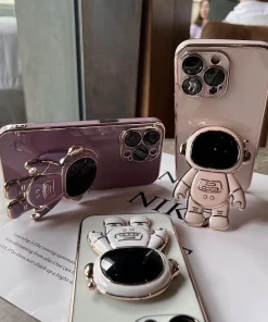 6D Plating Astronaut Hidden Stand Case