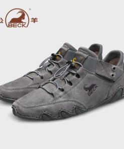 Italian Handmade Suede Velcro High Boots