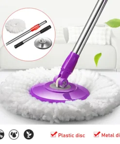 Floor Cleaning Spin Mop