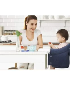 Foldable Baby High Chair Safety Belt