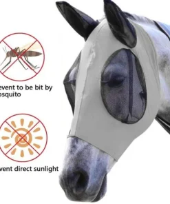 Equine Mask Anti-Fly Mesh