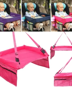Kids Waterproof Portable Car Seat Tray