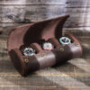 Luxury Leather Watch Holder Case