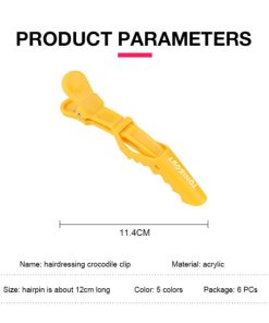 Smart Alligator Hair Clips (6 PCS)