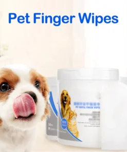 Pet Dental Cleaning Finger Wipes (50PCS)