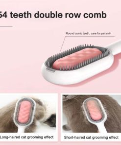 Cat Hair Removal Massaging Shell Comb
