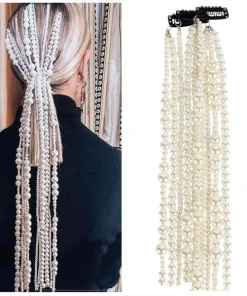 Pearl Tassel Hair Decoration