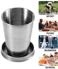 Stainless Steel Telescopic Cup