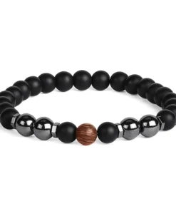 Magnetic Obsidian Anklet