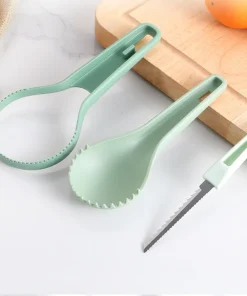 Foldable Three-piece Melon and Fruit Separator