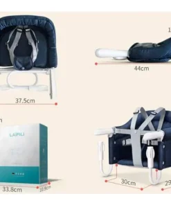 Foldable Baby High Chair Safety Belt