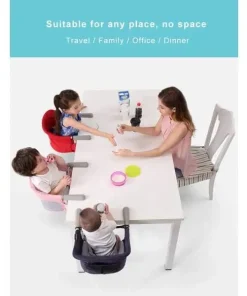 Foldable Baby High Chair Safety Belt