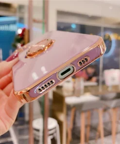 Plated iPhone Case with Ring
