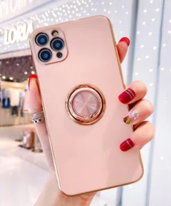Plated iPhone Case with Ring