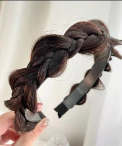 Fluffy Fishbone Wig Headband