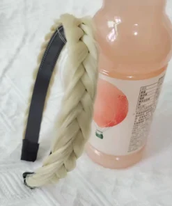 Fluffy Fishbone Wig Headband