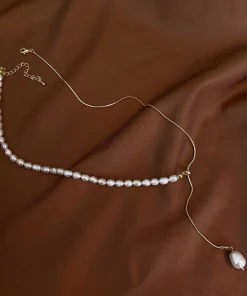 Adjustable Pearl Necklace