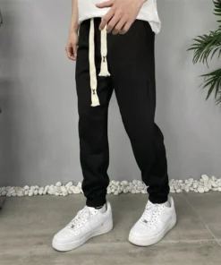 Ice Silk Men's Loose Casual Pants
