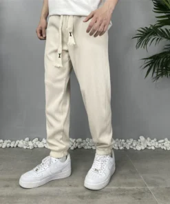 Ice Silk Men's Loose Casual Pants