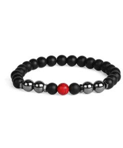 Magnetic Obsidian Anklet