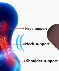 Leather Neck Support Pillow