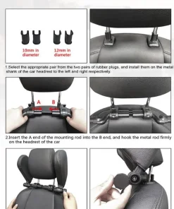 Leather Neck Support Pillow