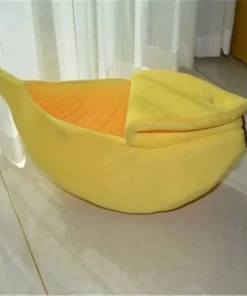 Winter Warm Cat Sleeping Banana Bag