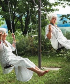 Tree Of Life Sister On The Swing Crystal Pendant Necklace