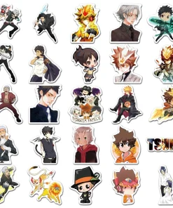 Anime Katekyo Hitman Reborn Decal Amber Sticker