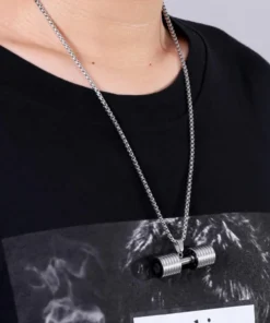 Copper Weightlifting Necklace