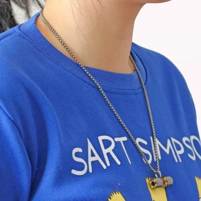 Copper Weightlifting Necklace