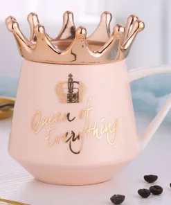 Queen Of Everything Mug with Crown
