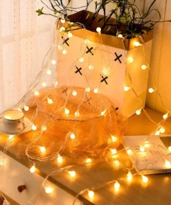 LED Ball String Lights For Indoor & Outdoor Décor