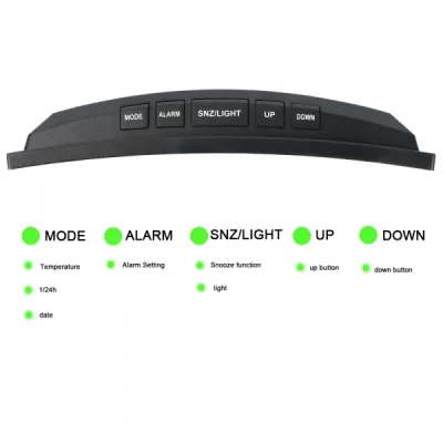 LED Display Alarm Clock