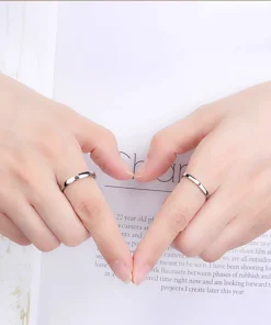 Sun and Moon Promise Ring For Couples