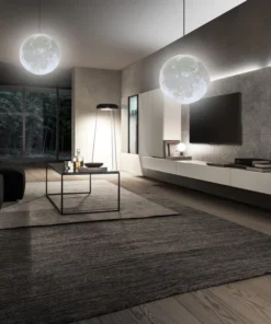 3D Hanging Moon Lamp For Home Decor