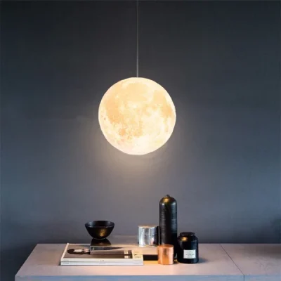 3D Hanging Moon Lamp For Home Decor