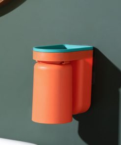 Wall-Mounted Magnetic Toothbrush Holder