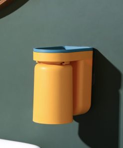 Wall-Mounted Magnetic Toothbrush Holder