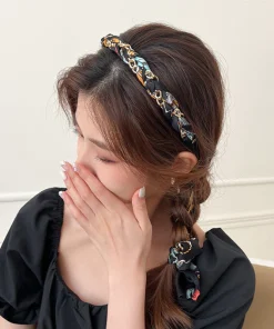 Retro Long Ribbon Headband