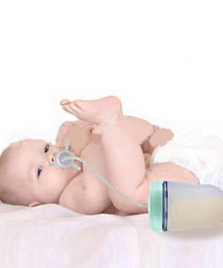 Newborn Baby Bottle with Straw