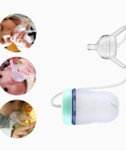 Newborn Baby Bottle with Straw