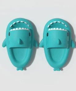 Men Cloud Sharks Slides