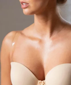 3-Pair Adjustable Transparent Clear Bra Straps