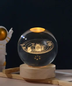 3D Planet Crystal Ball