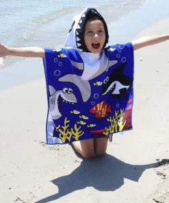 Soft Kids Hooded Towels