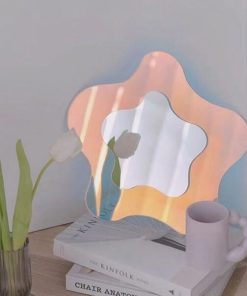 Decorative Wavy Colorful Mirror