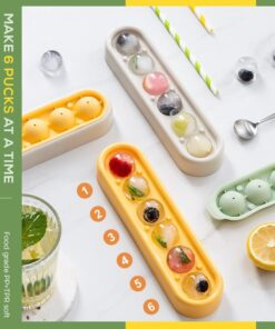 6 Balls Silicone Ice Mold