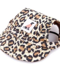 Adjustable Dog Hat With Ear Holes